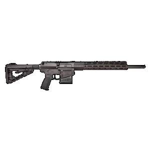 Wilson Combat SS-308FTBLACK Super Sniper 308 Win 20" Fluted Threaded Barrel Black Armor-Tuff