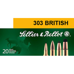 Sellier & Bellot SB303B Rifle 303British 150gr Soft Point 20 Rounds