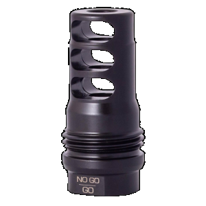 Rugged Suppressor MB001 3 Port Brake Black with 5/8"-24 tpi Threads & 2.16" OAL for Radiant762, Surge762, Razor762 & Micro30 Suppressors