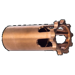 RUGGED SUPPRESSOR OP007 Suppressor Piston 9/16"-24 tpi Copper 17-4 Stainless Steel