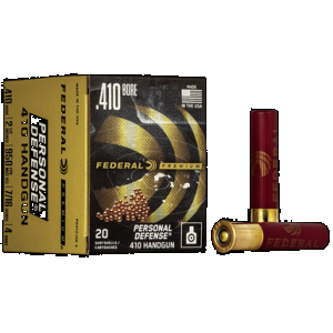 Federal Premium Personal Defense 410 Gauge 4 Shot 7/16 Ounce 20 Rounds