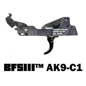 Franklin Armory BFSIII AK9-C1 Binary Firing System III Trigger - For 9mm AK firearms | Curved Trigger