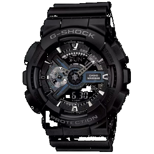 G-shock/vlc Distribution GA1101BCR G-Shock Tactical Black Stainless Steel Bezel 145-215mm