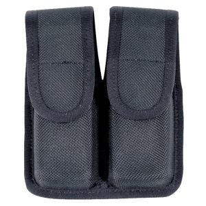 Blackhawk 44A000BK Double Mag Pouch Black Cordura Compatible w/Single Stack/9mm/40/45
