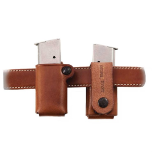 Galco Galco SMC22 SMC Mag Case Single Tan Leather Belt Loop Compatible w/ Walther P99 Belts 1.75" Wide Ambidextrous Hand - $40.76 at Shooting Surplus