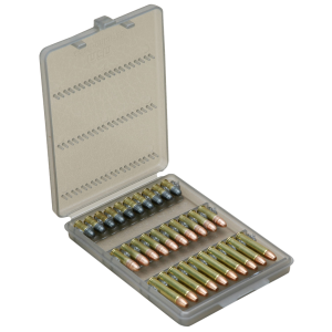 Mtm MTM Case-Gard Case-Gard Ammo Wallet 22 LR 17 HM2 Clear Smoke Polypropylene 30rd - $6.22 at Shooting Surplus