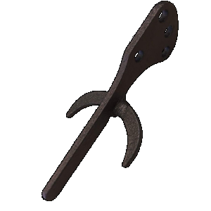 Hunters Specialties SKHLHPBRN Little Hooker Prong One Size Brown Steel