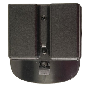 Uncle Mike's 51362 Kydex Double Mag Case Double Black Kydex Paddle Belts 1.75" Wide