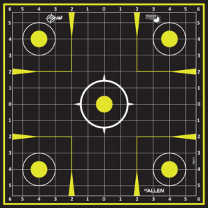 Allen Ez Aim Splash 12x12 Sight-in Grid 30pk
