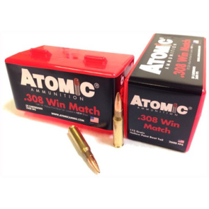 ATOMIC 308 Win 175gr Match 858767004287 A00428