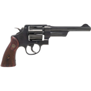 Smith & Wesson Model 20 357 Magnum 6 Inch 6 Round Revolver Double Action Wood Grip