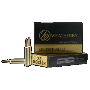 WEATHERBY F28nos150sco Select Plus 28nosler 150gr Swift Scirocco 20 Rounds