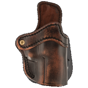 1791 Gunleather ORPDH24SVTGR Paddle Holster Optic Ready OWB Size 2.4S Vintage Leather Paddle Fits FN 509/H&K VP9SK Right Hand