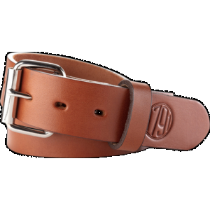 1791 Gunleather BLT014650CBRA 01 Gun Belt Classic Brown Leather 46/50 1.50" Wide Buckle Closure