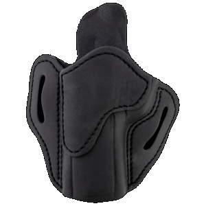 1791 Gunleather ORBH24SBLL BH2.4 Optic Ready OWB 2.4 Stealth Black Leather Belt Slide Fits Walther PPQ/Sig P320/Springfield XD-M Left Hand