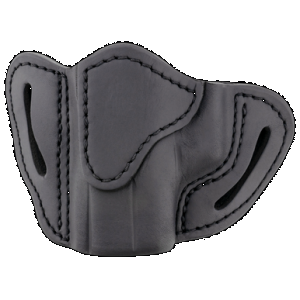 1791 Gunleather ORBHCSBLL BHC Optic Ready OWB Compact Stealth Black Leather Belt Slide Compatible w/Glock 43/Sig P365/Walther PPK Left Hand