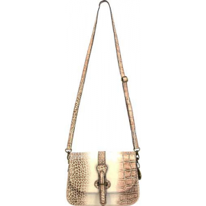 Rugged Rare Smith & Wesson Croc Crossbody Beige