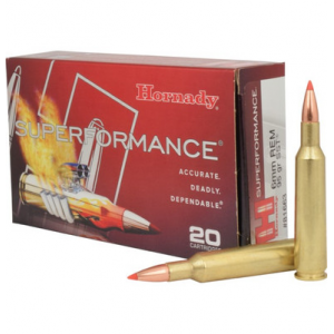 HORNADY Superformance Rifle Ammo 6mm Rem 95 Gr. Sst 20 Rd.