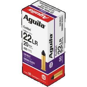 AGUILA Special Colibri 22 Long Rifle Lead 20 Grain 50 Rounds