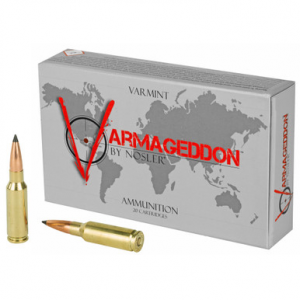 NOSLER Varmageddon Rifle Ammunition 6.5mm Grandel 90 Gr. Vg Fbt 20 Rd.