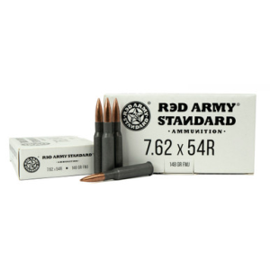 Red Army Standard 7.62x54R Full Metal Jacket 148 Grain 20 Rounds - AM3421