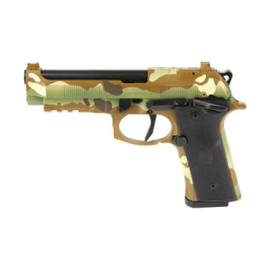 Beretta 92xi SAO 9mm Luger 4.7in 10 Rounds Multicam Cerakote Finish