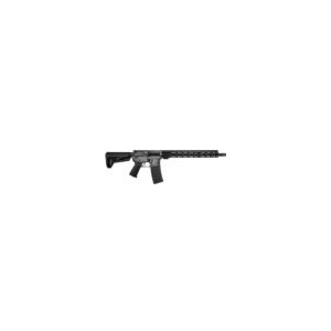 SHARK Coast Trump 2.0 Ar-15 Rifle 5.56 30rd Magazine 16" Barrel Distressed Silver Black