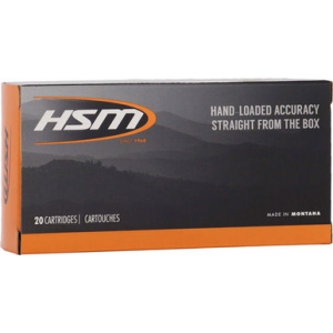 HSM Game King Rifle Ammunition 300 WSM Sierra Spitzer BT 180 gr. 20 rd.