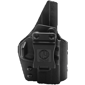 1791 Gunleather TACIWBG2CG3BLKR Tactical Kydex IWB Black Kydex Belt Clip Fits Taurus G2C/G3 Right Hand