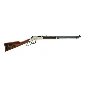 Henry H004STS Scout Salute 22 LR and 22 Short Lever Action Rifle Walnut Finish