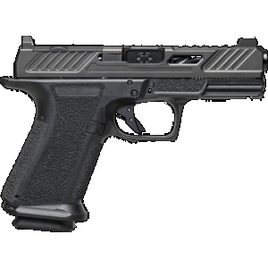 Shadow Systems SS1040CA MR920 Elite 9mm 10+1 Black Black Nitride Optic Cut/Serrated/Window Cut Stainless Steel Slide Black Black Interchangeable Backstrap Grip *CA Compliant