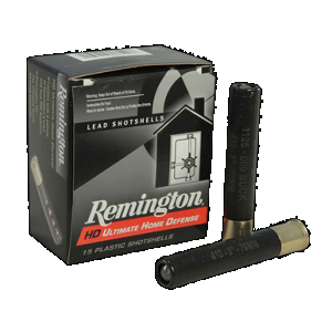 REMINGTON Ultimate Defense Buckshot Loads 410 Ga. 3 In. 5 Pellet 000 Buck 15 Rd.