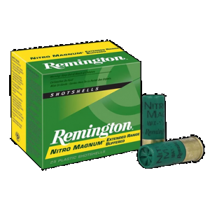 REMINGTON Ammunition 26676 Nitro Magnum 12gauge 2.75" 1 1/2oz 2shot 25 Rounds