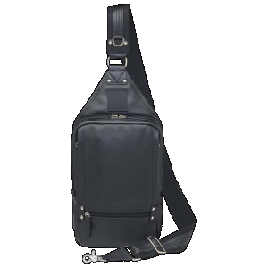 Gun Tote'n Mamas/Kingport GTM108BK Sling Backpack Black Leather Includes Standard Holster