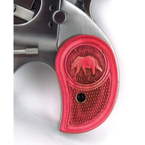 BOND ARMS Mama Bear 357 Magnum, 2.5in. Barrel, 2rd, Pink Grips - Stainless (BAMB)