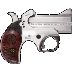 BOND ARMS Texas Defender 357 Magnum, 3in. Barrel, 2rd - Stainless (BATD)