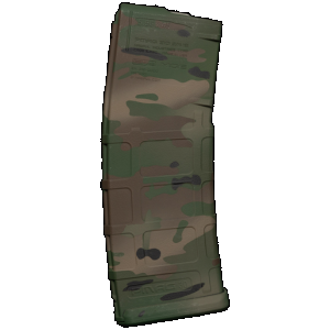 Weapon Works 228055 PMAG GEN M2 MOE 30rd Fits AR/M4 Multi-Cam Woodland Polymer