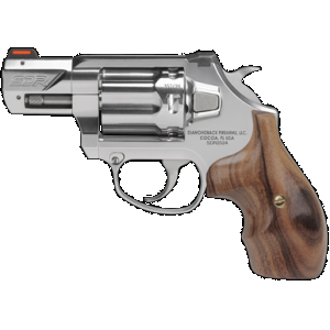 Diamondback DB075AS701 SDR 357 Mag/38 Special +P 6+1 Polished Exclusive Hogue Wood Grip