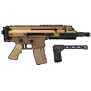 FN SCAR 15P 5.56x45mm 7.50" 30+1 Flat Dark Earth Anodized Aluminum Receiver