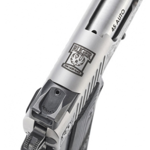 RUGER 16705 Southport Ct Edition 45 Acp 4.25" 7+1 Gray Deluxe Checkered G10