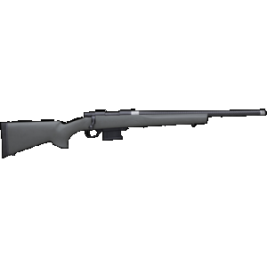 Howa HMACF65GYTH 1500 Mini Action 6.5 Grendel 20" Black Carbon Fiber Threaded Barrel, Black Drilled & Tapped Steel Receiver, Fixed HTI Green Synthetic Stock