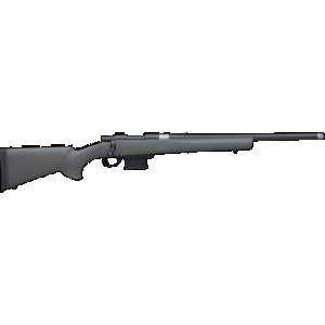 Howa HMACF6ARCGYTH 1500 Mini Action 6mm ARC 20" Black Carbon Fiber Threaded Barrel, Black Drilled & Tapped Steel Receiver, Fixed HTI Green Synthetic Stock