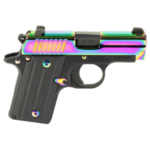 Sig Sauer P238 .380 ACP 6+1 Rounds Rainbow Finish