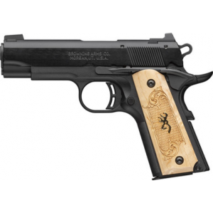 Browning 1911-22 Medallion Compact Frame 22 Long Rifle 3.63" 10+1 Matte Black Aluminum