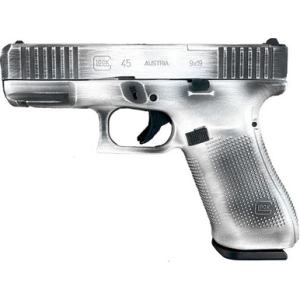 Glock 45 GEN5 MOS 9mm 4.02'' Barrel 17-Round Distressed Stormtrooper White
