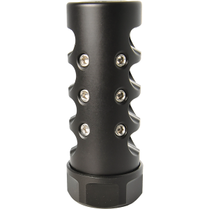 American Precision Arms American Precision Arms G4L5865N Bastard Nitride Muzzle Brake 6.5mm 5/8-24 - $191.53 at Shooting Surplus