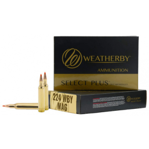 Weatherby .224 Weatherby Magnum Hammer Custom 37 Grain 20 Rounds