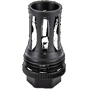 Kgm Suppressors A-QD-FH-S-2 Quick Detach Flash Hider Black Nitride Steel 5/8"x24 Threads