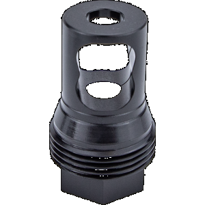 Kgm Suppressors A-TMB-S-1 R50T Taper Muzzle Brake Black Nitride Steel 1/2"x28 Threads