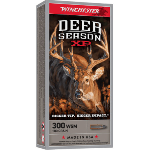 Winchester Deer Season XP Rifle Ammo 300 WSM 180 gr. 20 rd.